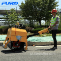 Compactador vibratório do único solo hidráulico completo avançado do rolo da roda